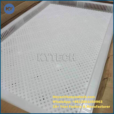Softgel Capsules Plastic Drying Trays High Temperature Bearing Customized Color