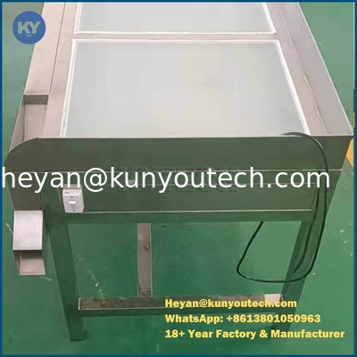 304 SUS Softgel Capsule Inspection Machine with Frosted Glass