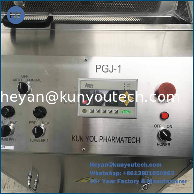 SS316 Material Encapsulation Tumbler Dryer with 500-1030mm Size and 15-50kg Capacity for Softgel Drying