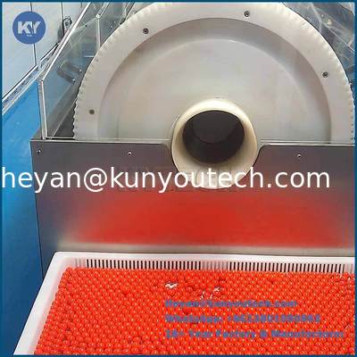 Automatic Encapsulation Machine For Paintball Encapsulation Tumbler Dryer / Soft Capsule