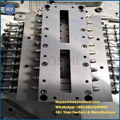 Plant Gelatin Robbion Spreder box  Injection Wedge pump and die rolls