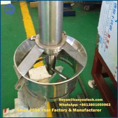 Gelatin Color Mixer Gelatin Filling Softgel Melting Tank With Hydraulic Lifting System