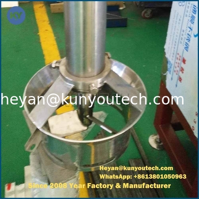 Stainless Steel Gelatin Color Mixer with Hydraulic Lifting System and 100-500L Capacity for Softgel Melting Tank