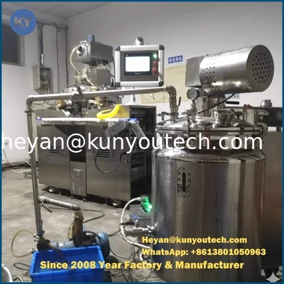 7 Inch Softgel Encapsulation Machine with 103*172mm Roller Die 12 Plungers and Dosage Deviation < +2%