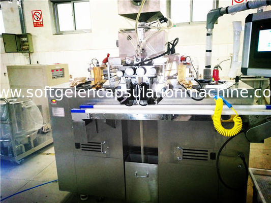 Halal Gel Softgel Encapsulation Machine Ss316 Material For Canabis Oil filling
