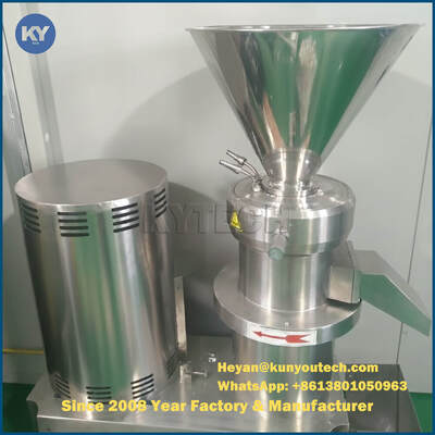 Stainless Steel Peanut Butter Colloid Mill Machine / Equipment GMP standard