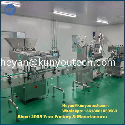 Small Softgel / Tablet Bottle Counting And Packing Machine 10 - 120b/M SS304 Material