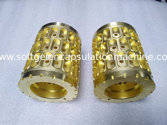 Aluminium / Brass Alloy Soft Capsule Mold Die Roll Tolling 80 * 100mm ISO9001