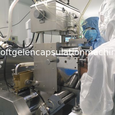 6 and 7 inch Softgel Encapsulation Making Machine With Servo Motor 50000 - 70000 Capsules / H