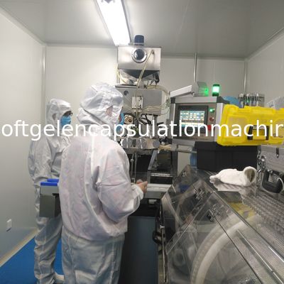 7 Inch Die Roll Softgel Encapsulation Machine For Cbd Oil 1 Year Warranty