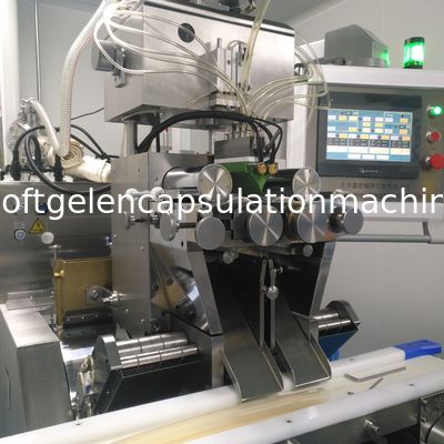 6 Inch Softgel Encapsulation Machine With Ground Automatic Feeding 100 - 200m2 Layout