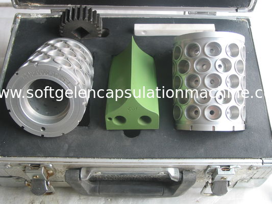 10" Soft capsule / Paintball Mold Die Roll With Wedge Distribute Plate Timing Gear