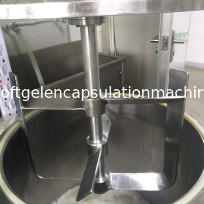 PID Stainless Steel Gelatin Mixing Tanks with vacuum and air seprater togther