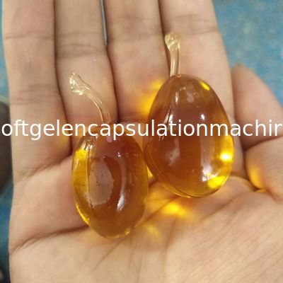 7 Inch Cannabis Oil Soft Gel Capsule Machine With Porous Stainless Steel Oil Roller