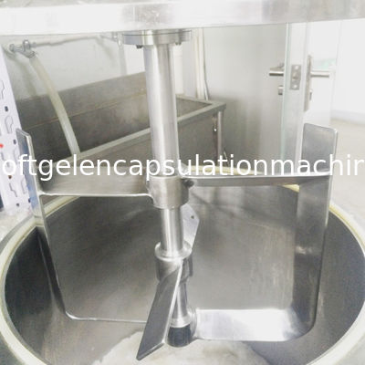 Roll Type Soft Capsule Paintball Production Line SUS304 / 316L Material 1 Year Warranty