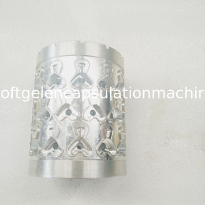 Paintball Herbal Capsule Maker Softgel Die Roll Tooling With Al Injection Wedge