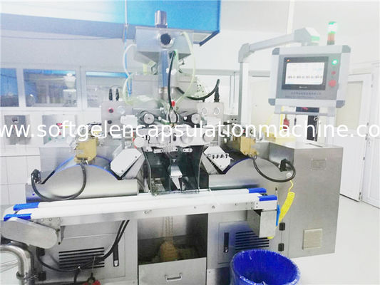 Various Shape Oil Filling Soft Gelatin Capsule Maker Machine 1800 Kg Weight