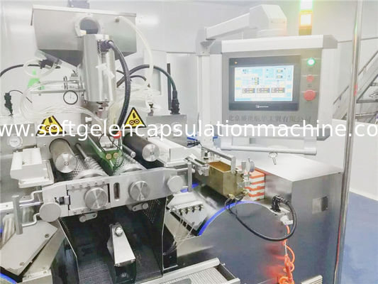 Various Shape Oil Filling Soft Gelatin Capsule Maker Machine 1800 Kg Weight
