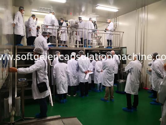 Stainless Steel Softgel Encapsulation Machine 3.5 RPM Speed High Efficiency