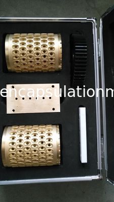 Paintball Herbal Capsule Maker Softgel Die Roll Tooling With Al Injection Wedge