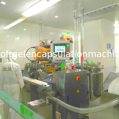 10 Inch 35000/H Paintball Making Machine For Soft Gelatin