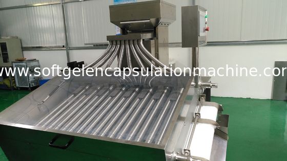 Stainless Steel Soft Gelatin Encapsulation Machine For Oval Oblong Shape Fish Oil / Vitamin Capsule