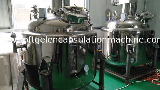 Ss316 Soft Gelatin Capsule Machine Fish Oil / Vitamin Oil Filling