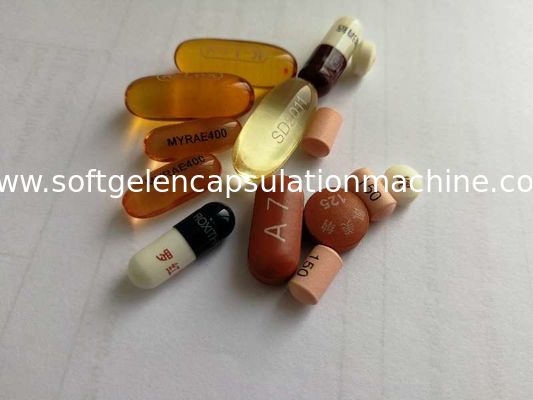 Non Animal Gel SS316 CE Softgel Encapsulation Machine