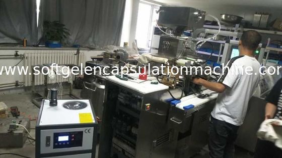 SS Paintball Making Soft Gelatin Machine Automated Filling Capsule
