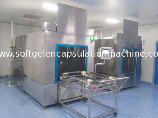 SS304 Softgel Encapsulation Producion Tumble Dryer Machine