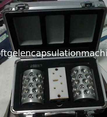 Capsule Mold / Softgel Die Roll With Al injection wedge For Making paintball