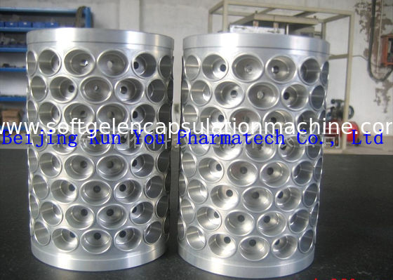 High Precision Softgel Capsule Mold Tooling Paintball Die Roll Adjustable Rotate Speed