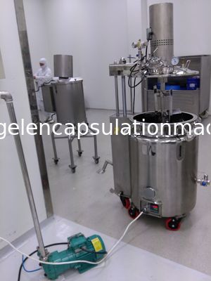 R&amp;D Softgel Production Line For Oval Oblong Shape Fish Oil or Vitamin Softgel