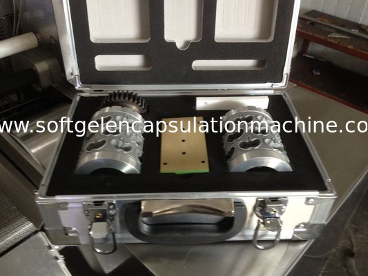 Small Machine Capsule Mold Aluminium Alloy Softgel Complete Die Roll Set