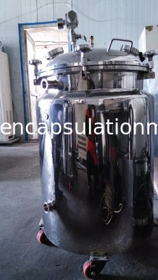 PID Stainless Steel Gelatin Mixing Tanks with vacuum and air seprater togther