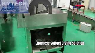 Easy Lift Softgel Tumbler Dryer Efficiency Solution